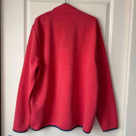 J. Crew Factory Men’s Quilted Knit Pullover Authentic Fleece - Picture 4 of 7